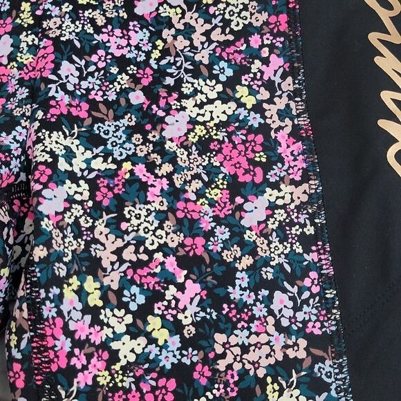 𝅺pink by Victoria's Secret Ultimate Athletic Leggings Beautiful Bright Floral - Picture 2 of 6